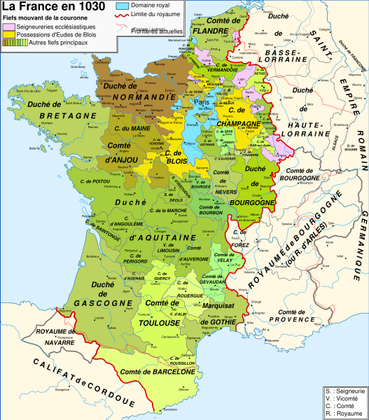 La France en 1030